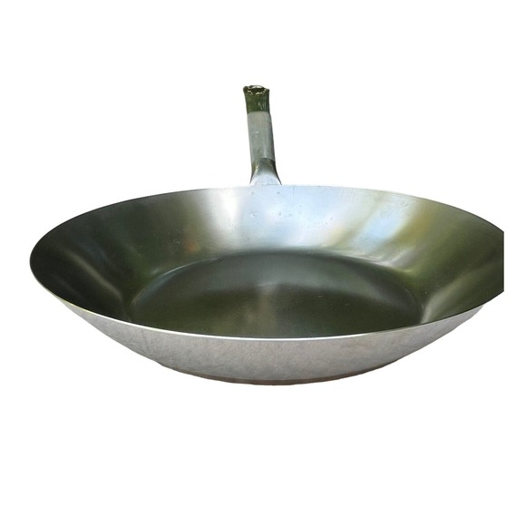 Vintage Large Revere Ware 12.5” Skillet Institutional /Patio Frying Pan Pre 1958 - Picture 3 of 16